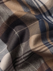 Charles Tyrwhitt Natural Plaid Check Brushed Flannel Slim Fit Shirt - Image 6 of 6