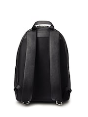 Charles Tyrwhitt Black Grain Leather Backpack - Image 2 of 5