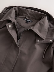 Mocha Brown Water Proof Trench Coat - Image 7 of 9