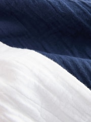 Navy/White Wide Leg Trousers 2 Pack (3-16yrs) - Image 6 of 6