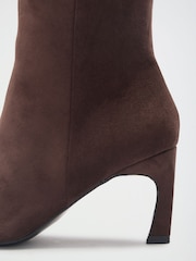Lipsy Mid Flare Heel Ankle Boots - صورة 5 من 7