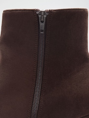 Lipsy Mid Flare Heel Ankle Boots - صورة 7 من 7