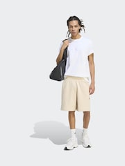 Beige - adidas Kit 3-Stripes Shorts - Larawan 3 ng 6