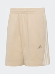 Beige - adidas Kit 3-Stripes Shorts - Larawan 6 ng 6