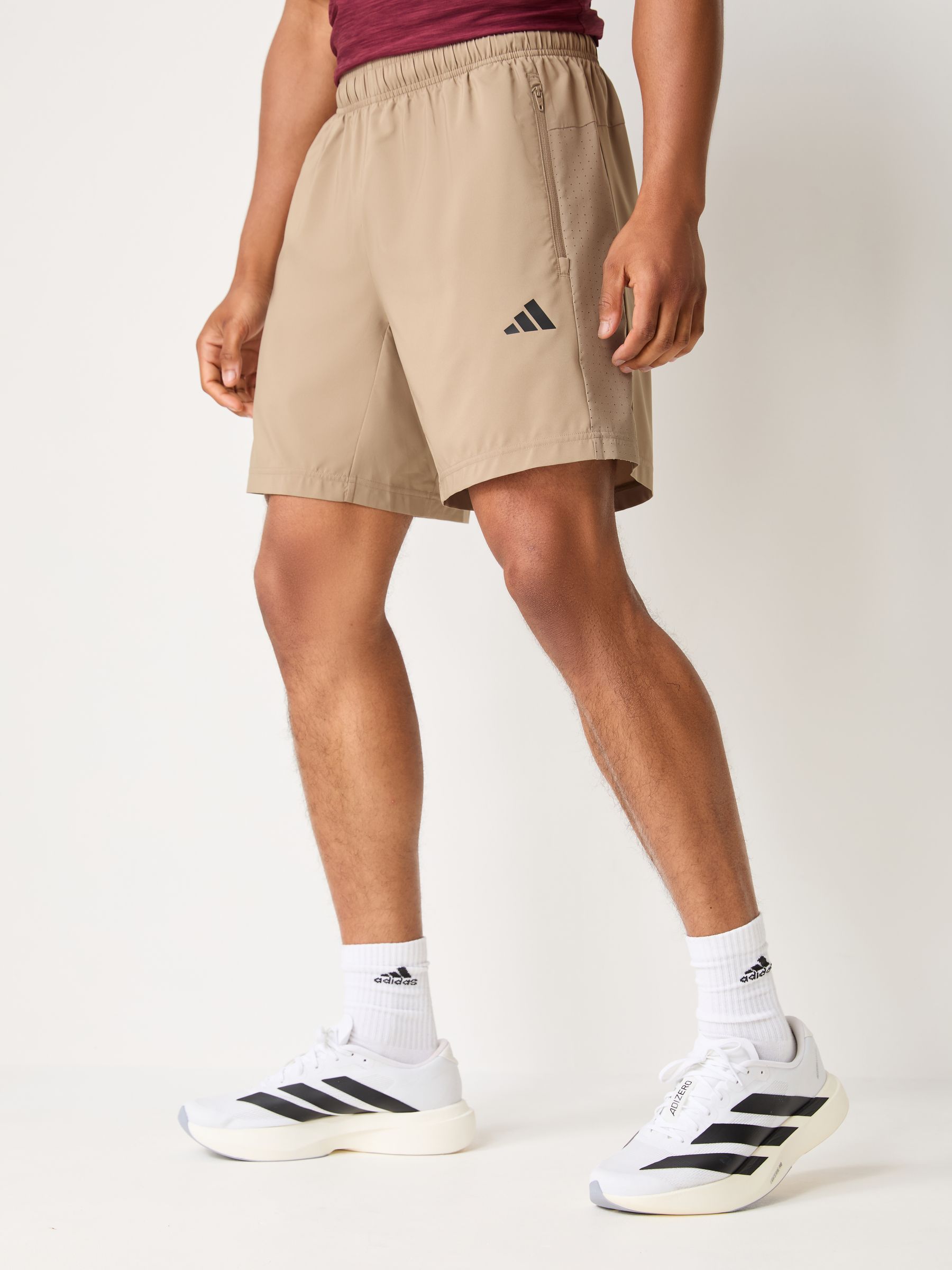 Buy adidas Beige Workout Essentials Base Woven Shorts from Next USA