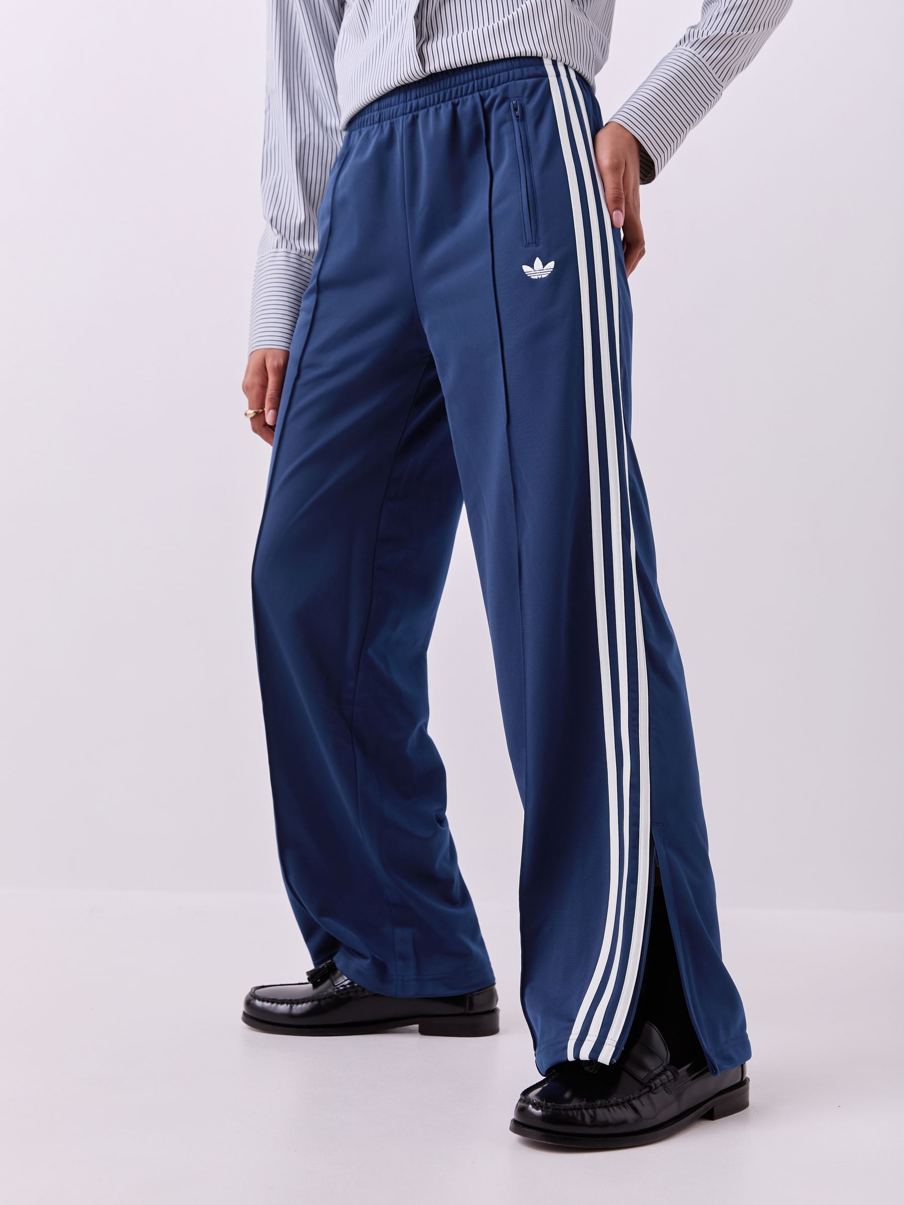Buy adidas Originals Blue/White Firebird Loose Trousers from Next USA