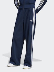 adidas Originals Blue/White Firebird Loose Trousers - Image 1 of 6