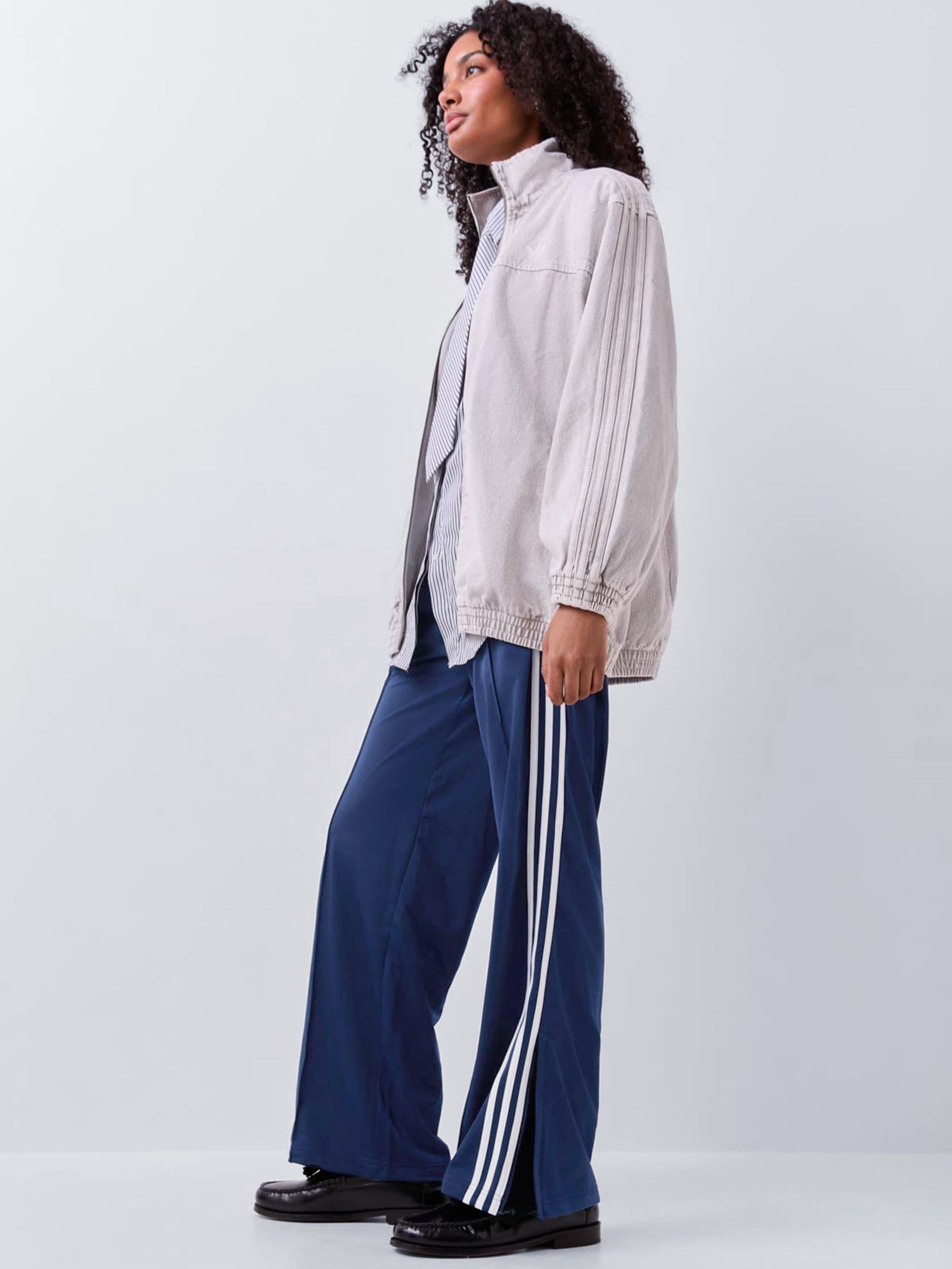 Buy adidas Originals Blue/White Firebird Loose Trousers from Next USA