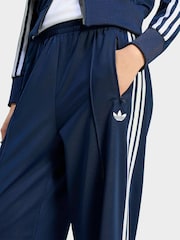 adidas Originals Blue/White Firebird Loose Trousers - Image 3 of 6
