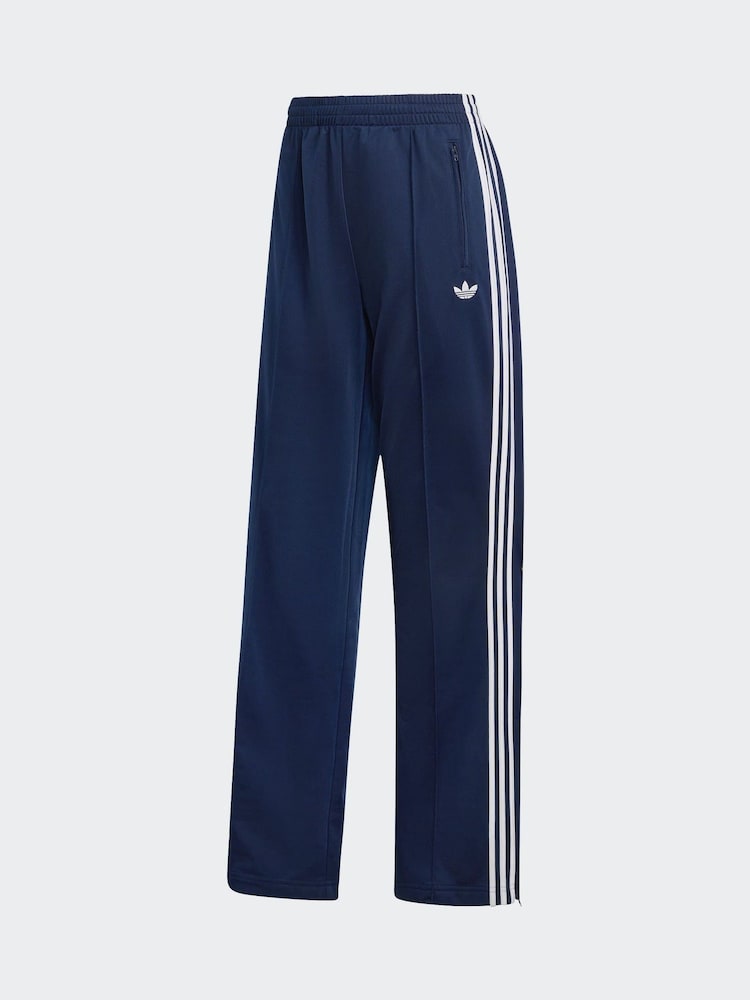 adidas Originals Blue/White Firebird Loose Trousers - Image 6 of 6