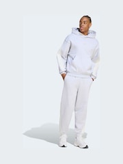 adidas Grey Kit 3-Stripes Hoodie - Image 3 of 6