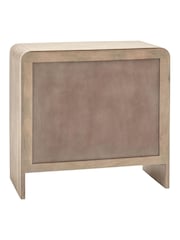 Gallery Home Grey Nova Mango Wood 3 Drawer Chest - Image 5 of 8