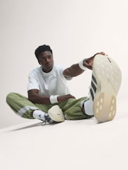adidas White Adizero Evo Trainers - Image 4 of 6