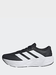 adidas Black/White Galaxy 8 Running Trainers - Image 4 of 10