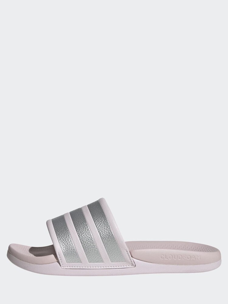 adidas Pink Adilette Comfort 2.0 Sandals - Image 2 of 10