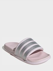 adidas Pink Adilette Comfort 2.0 Sandals - Image 3 of 10