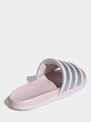 adidas Pink Adilette Comfort 2.0 Sandals - Image 4 of 10