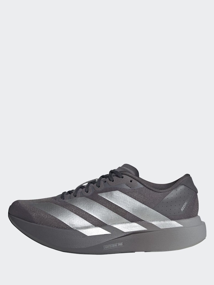adidas Grey Adizero Evo Trainers - Image 10 of 10 adidas Grey Adizero Evo Trainers - Image 10 of 10