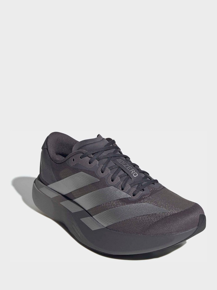 adidas Grey Adizero Evo Trainers - Image 2 of 10 adidas Grey Adizero Evo Trainers - Image 2 of 10
