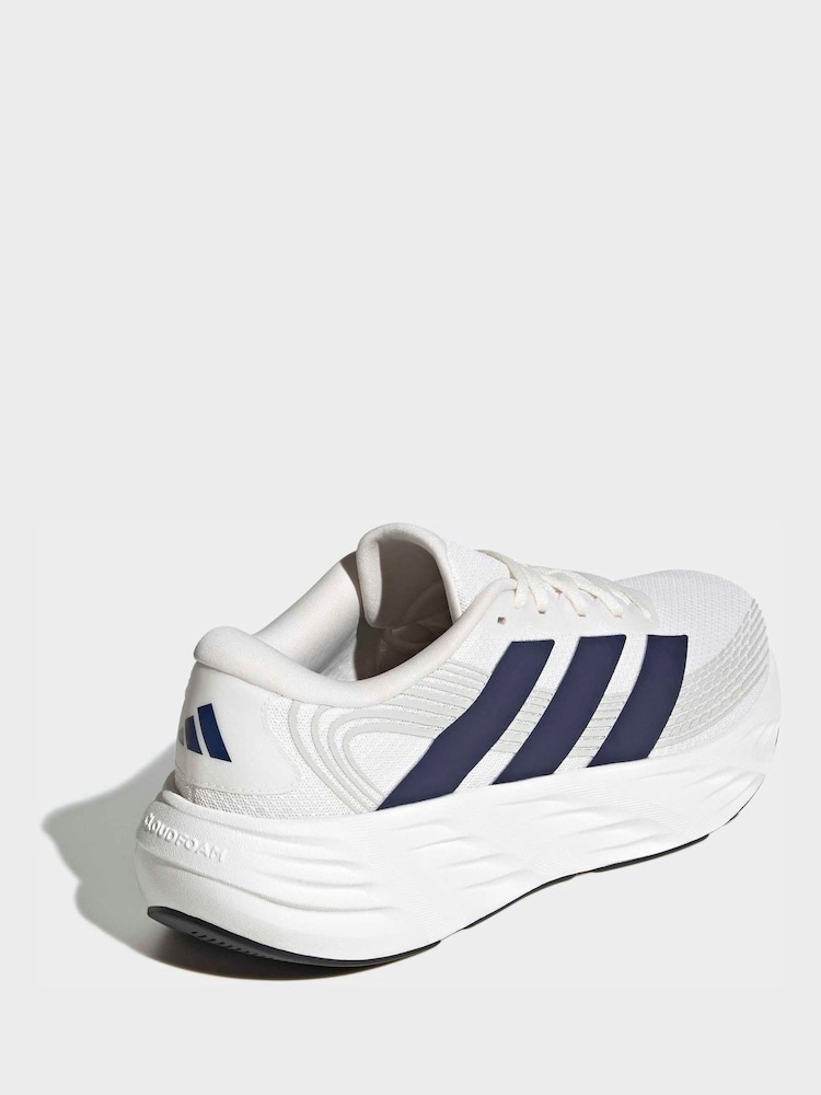 adidas White/Blue Galaxy 8 Running Trainers - Image 10 of 10