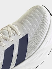 adidas White/Blue Galaxy 8 Running Trainers - Image 8 of 10
