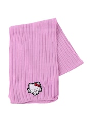 Peers Hardy Pink Hello Kitty Marvel Hat, Scarf & Gloves Set 3 Piece - Image 5 of 5
