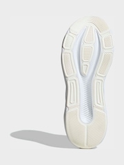 adidas White Galaxy 8 Running Trainers - Image 3 of 8