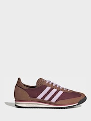 adidas Originals Red SL 72 OG Trainers - Image 3 of 10
