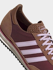adidas Originals Red SL 72 OG Trainers - Image 9 of 10