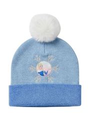 Peers Hardy Blue Frozen Marvel Hat, Scarf & Gloves Set 3 Piece - Image 4 of 5
