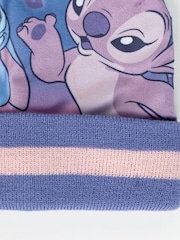 Peers Hardy Blue Stitch Disney Snood, Hat & Gloves Set 3 Piece - Image 5 of 5