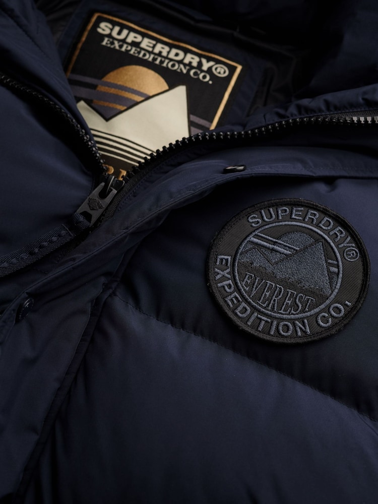 Parka Superdry Everest Longline Baffled - Imagem 7 de 7 Parka Superdry Everest Longline Baffled - Imagem 7 de 7