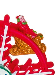 Premier Decorations Ltd 18.5cm BO Lit Animated Musical Ferris Wheel - Image 2 of 2