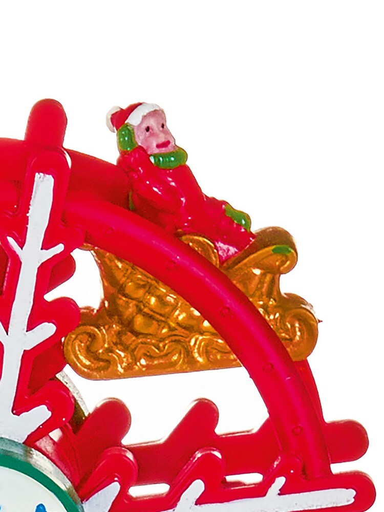 Premier Decorations Ltd 18.5cm BO Lit Animated Musical Ferris Wheel - Image 2 of 2