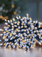 Premier Decorations Ltd White 240 LED Multiaction Tree Bright Lights - Image 3 of 4