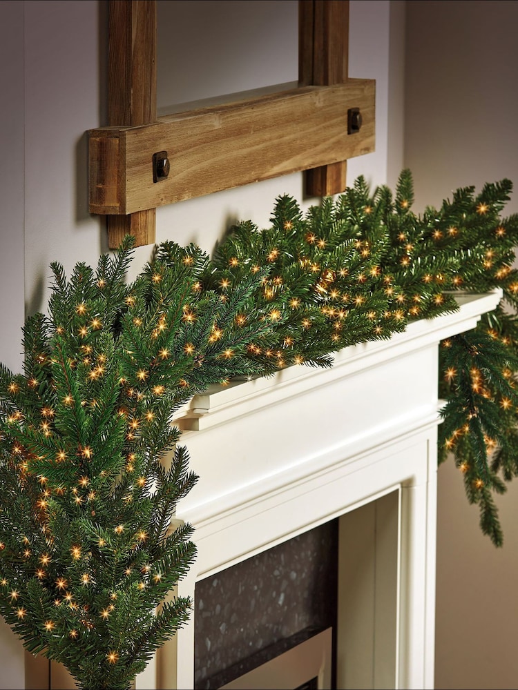 Premier Decorations Ltd Gold Tone Vintage 240 LED Multifaction Tree Bright Lights - Image 1 of 4 Premier Decorations Ltd Gold Tone Vintage 240 LED Multifaction Tree Bright Lights - Image 1 of 4