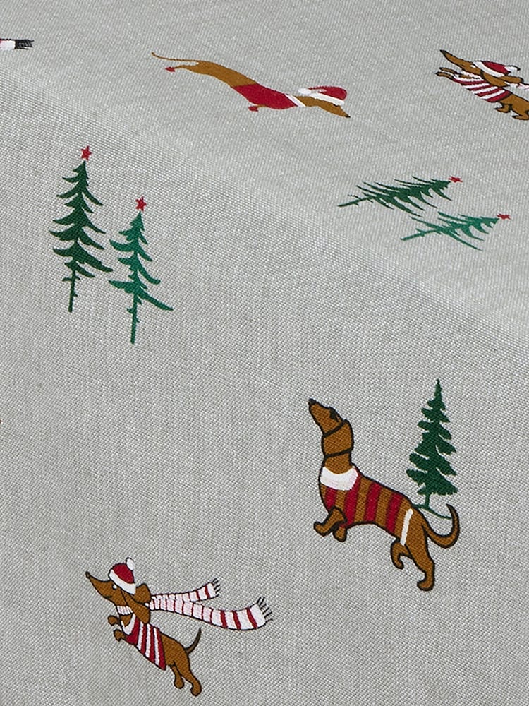 Premier Decorations Ltd 2m Christmas Dog Table Runner - Image 2 of 2 Premier Decorations Ltd 2m Christmas Dog Table Runner - Image 2 of 2