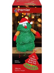 Premier Decorations Ltd 28cm BO Singing Norbert Tree with Try Me - Image 2 of 3