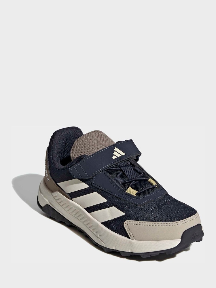 adidas Terrex Black Anylander Kids Hiking Trainers - Image 1 of 10
