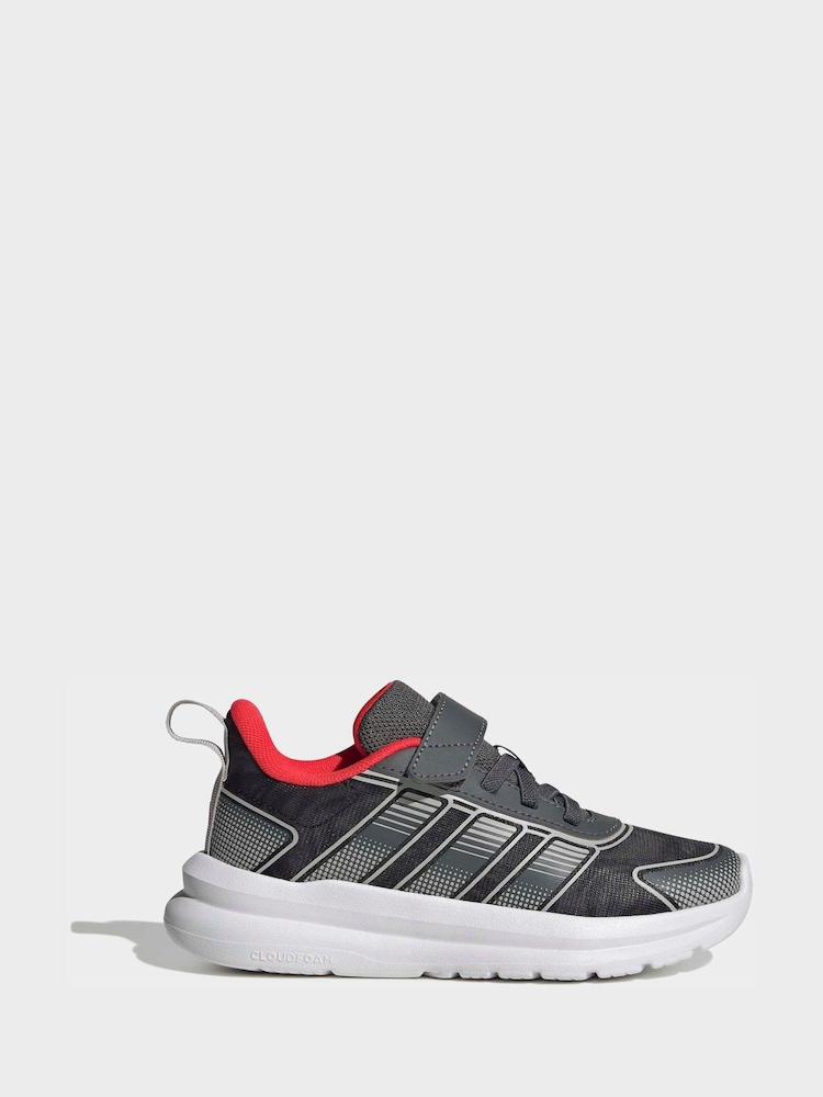 adidas Grey Tensaur Run 4.0 Trainers - Image 2 of 8 adidas Grey Tensaur Run 4.0 Trainers - Image 2 of 8
