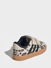 adidas Brown Animal VL Court Infant Trainers - Image 4 of 8