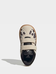 adidas Brown Animal VL Court Infant Trainers - Image 5 of 8