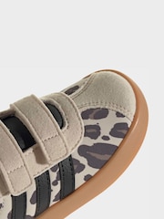 adidas Brown Animal VL Court Infant Trainers - Image 7 of 8