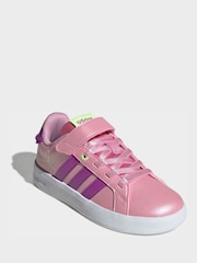 ורוד - נעלי ספורט דגם Grand Court 3.0 של Adidas - תמונה 1 מתוך 9