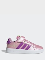 ורוד - נעלי ספורט דגם Grand Court 3.0 של Adidas - תמונה 3 מתוך 9