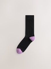 Black Monster 7 Pack Cotton Rich Socks - Image 5 of 10
