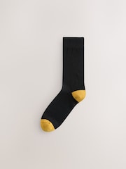 Black Monster 7 Pack Cotton Rich Socks - Image 7 of 10