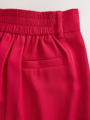 Red Elastic Back Wide Leg Trousers - Image 5 of 6