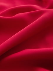 Red Elastic Back Wide Leg Trousers - Image 6 of 6
