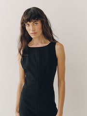 Negro - Tailored Mini Dress - Imagen 3 de 6